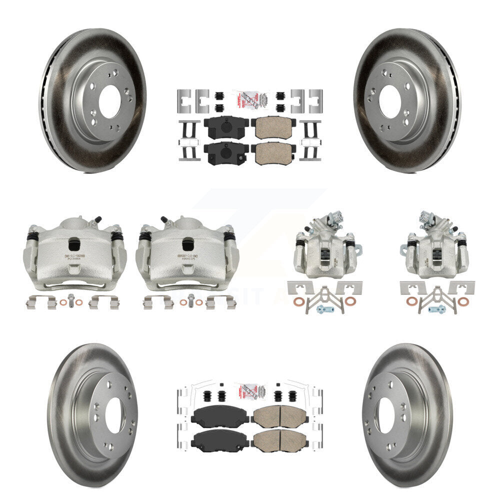 Transit Auto KCG-101801N Disc Brake Kit for 2013 Acura ILX - Front and Rear product image