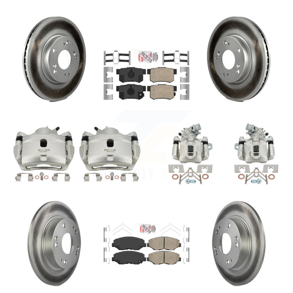 Transit Auto KCG-101803N Disc Brake Kit for 2013 Acura ILX - Front and Rear product image