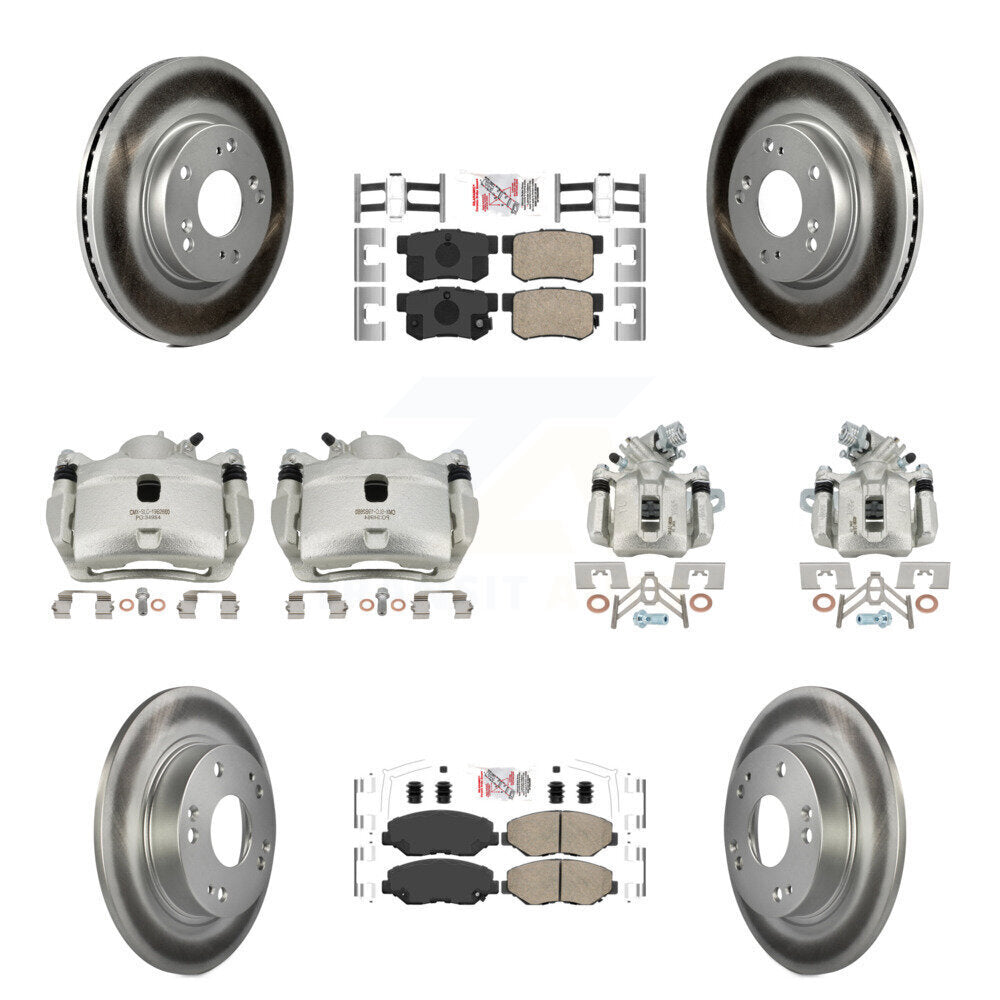 Transit Auto KCG-101804N Disc Brake Kit for 2013 Acura ILX - Front and Rear product image