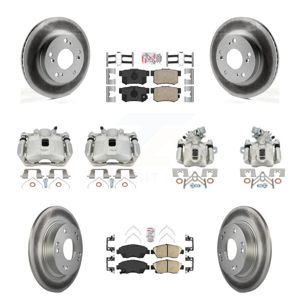 Transit Auto KCG-101805N Disc Brake Kit for 2013-2015 Acura ILX - Front and Rear product image
