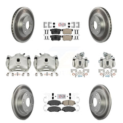 Transit Auto KCG-101807N Disc Brake Kit for 2013-2015 Honda Civic - Front and Rear product image
