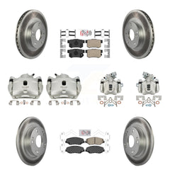 Transit Auto KCG-101808N Disc Brake Kit for 2013-2015 Honda Civic - Front and Rear product image