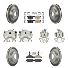Transit Auto KCG-101809N Disc Brake Kit for 2013-2015 Honda Civic - Front and Rear product image