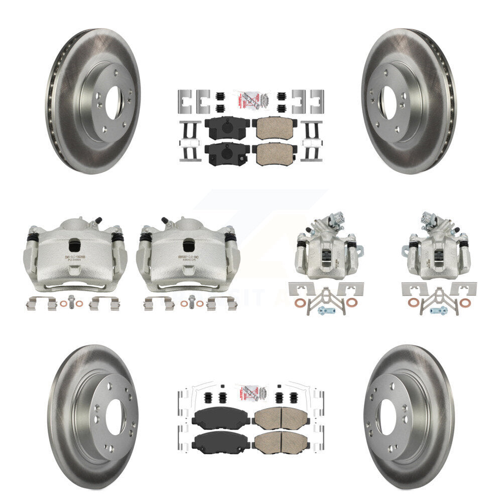 Transit Auto KCG-101811N Disc Brake Kit for 2014-2015 Acura ILX - Front and Rear product image