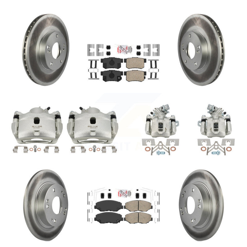 Transit Auto KCG-101811N Disc Brake Kit for 2014-2015 Acura ILX - Front and Rear product image