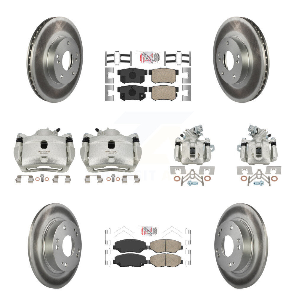 Transit Auto KCG-101812N Disc Brake Kit for 2014-2015 Acura ILX - Front and Rear product image