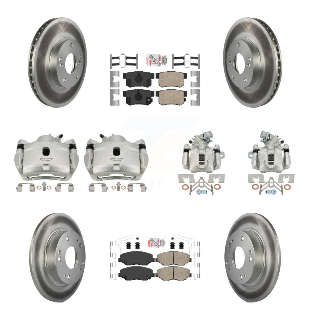 Transit Auto KCG-101813N Disc Brake Kit for 2014-2015 Acura ILX - Front and Rear product image