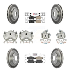 Transit Auto KCG-101814N Disc Brake Kit for 2015 Honda Civic - Front and Rear product image