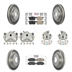 Transit Auto KCG-101816N Disc Brake Kit for 2015 Honda Civic - Front and Rear product image