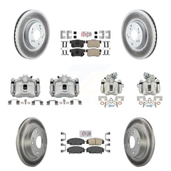 Transit Auto KCG-101818N Disc Brake Kit for 2006-2008 Honda Civic - Front and Rear product image