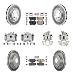 Transit Auto KCG-101819N Disc Brake Kit for 2006-2008 Honda Civic - Front and Rear product image