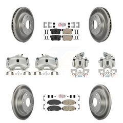 Transit Auto KCG-101821N Disc Brake Kit for 2006-2011 Honda Civic - Front and Rear product image