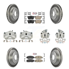 Transit Auto KCG-101822N Disc Brake Kit for 2006-2011 Honda Civic - Front and Rear product image
