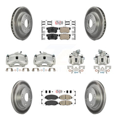 Transit Auto KCG-101823N Disc Brake Kit for 2006-2011 Honda Civic - Front and Rear product image