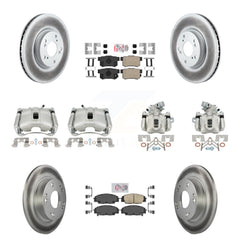 Transit Auto KCG-101824N Disc Brake Kit for 2007-2010 Acura CSX - Front and Rear product image