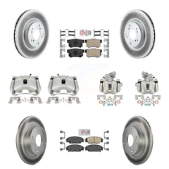 Transit Auto KCG-101825N Disc Brake Kit for 2007-2010 Acura CSX - Front and Rear product image