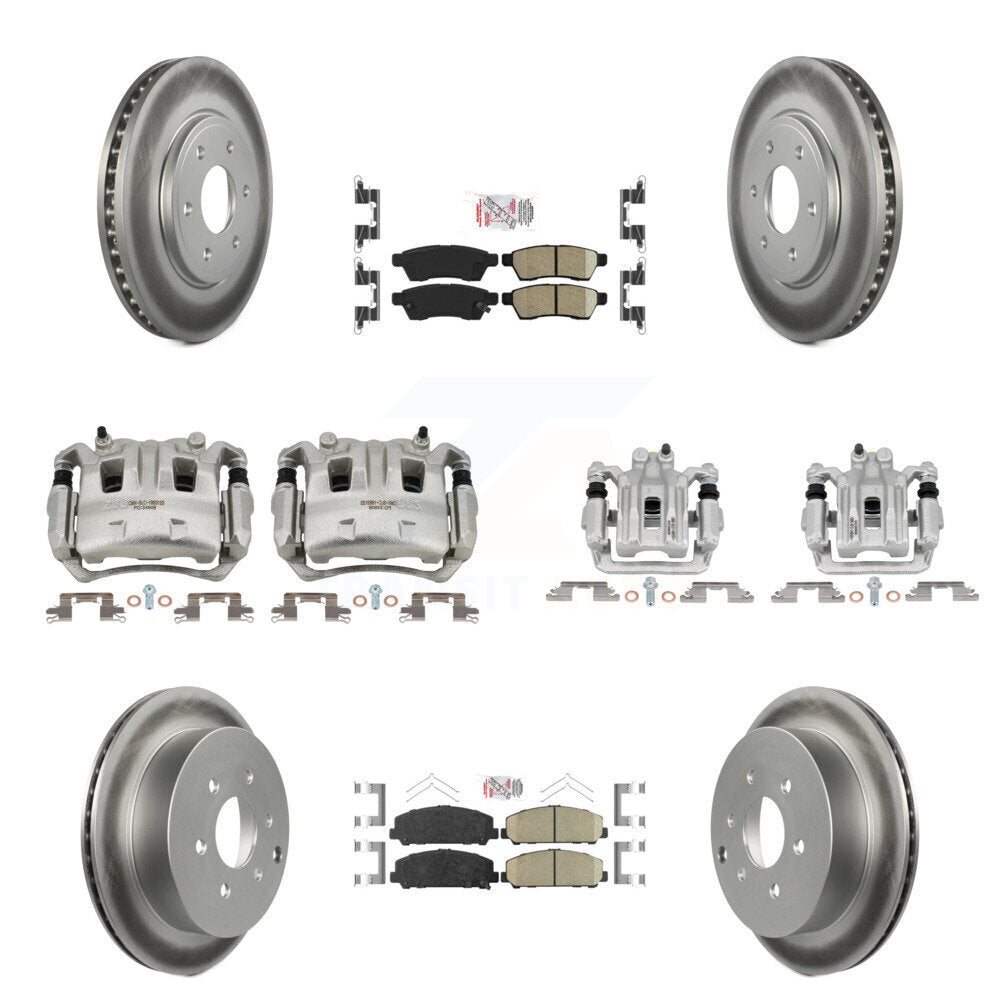 Transit Auto KCG-101830N Disc Brake Kit for 2011-2012 Suzuki Equator - Front and Rear product image