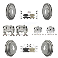 Transit Auto KCG-101831N Disc Brake Kit for 2011-2012 Suzuki Equator - Front and Rear product image