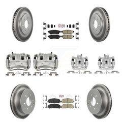 Transit Auto KCG-101832N Disc Brake Kit for 2011-2012 Suzuki Equator - Front and Rear product image