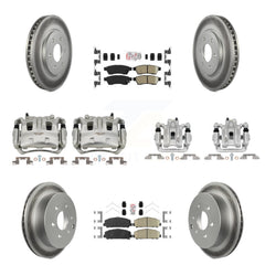 Transit Auto KCG-101833N Disc Brake Kit for 2011-2012 Suzuki Equator - Front and Rear product image