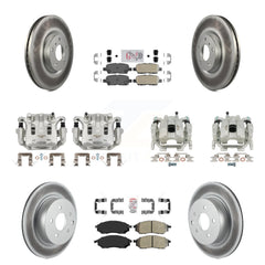 Transit Auto KCG-101852N Disc Brake Kit for 2010-2015 INFINITI Q40, INFINITI QX50, INFINITI EX37 & more - Front and Rear product image