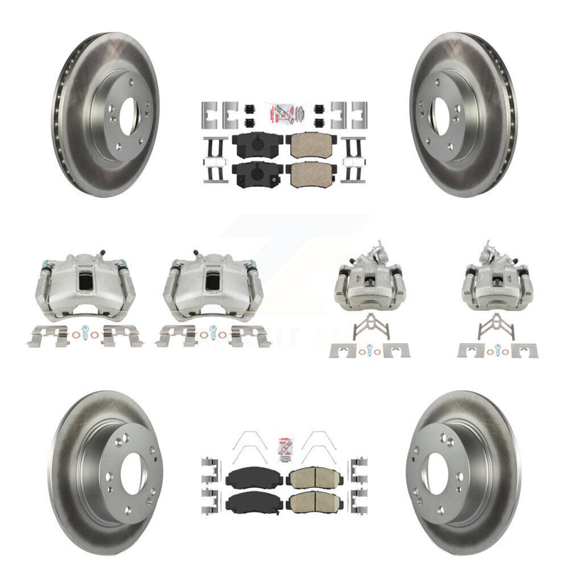 Transit Auto KCG-101862N Disc Brake Kit for 2003-2006 Honda Accord - Front and Rear product image