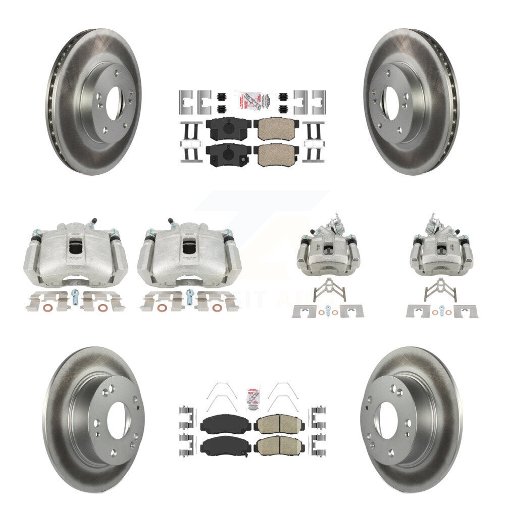 Transit Auto KCG-101863N Disc Brake Kit for 2003-2005 Honda Accord - Front and Rear product image