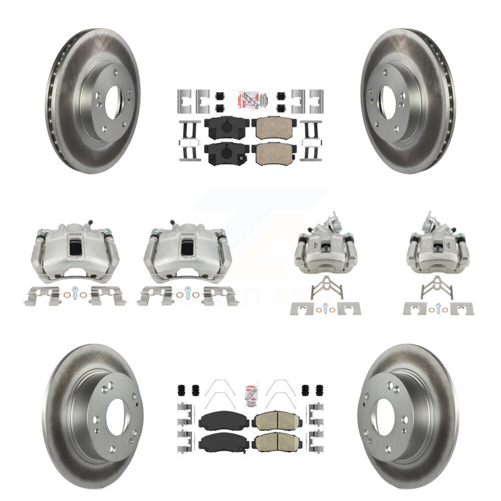 Transit Auto KCG-101864N Disc Brake Kit for 2003-2006 Honda Accord - Front and Rear product image