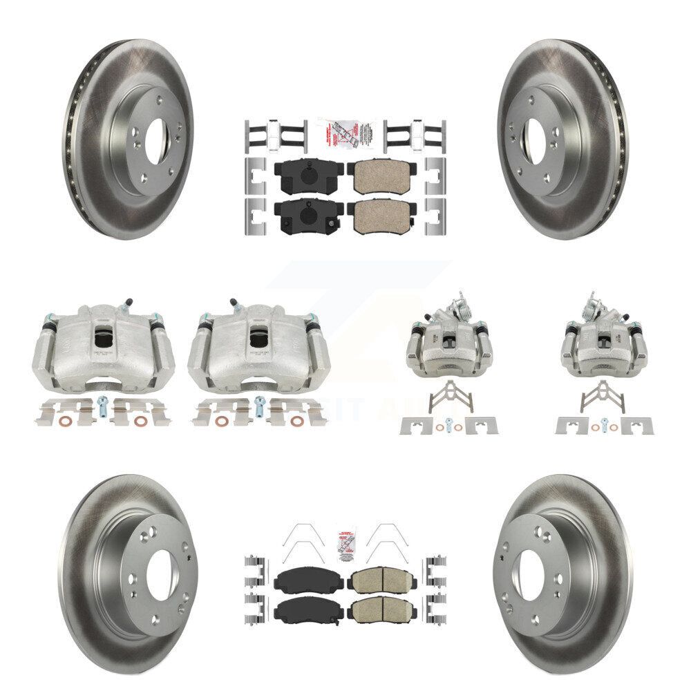 Transit Auto KCG-101867N Disc Brake Kit for 2003-2005 Honda Accord - Front and Rear product image