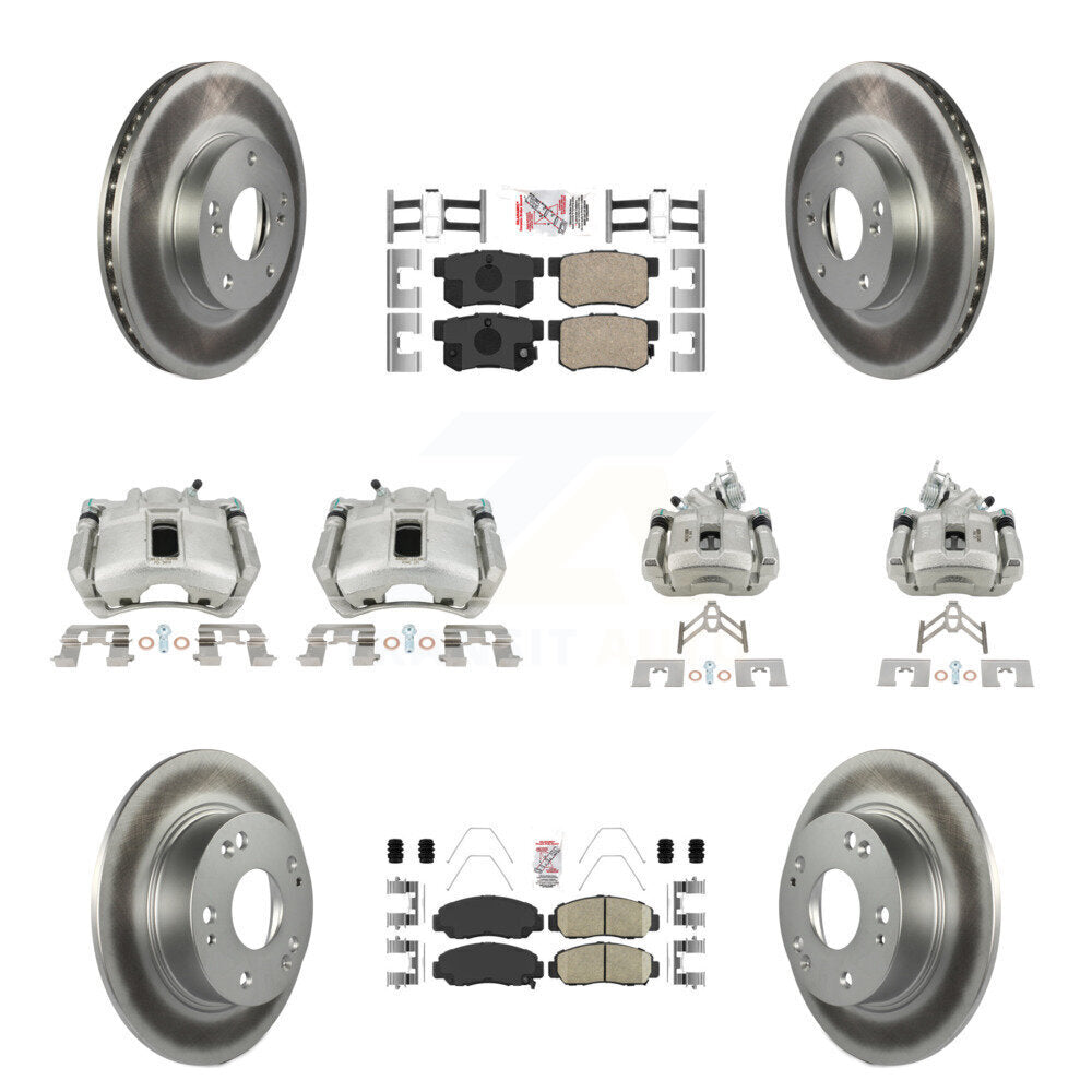 Transit Auto KCG-101868N Disc Brake Kit for 2003-2006 Honda Accord - Front and Rear product image