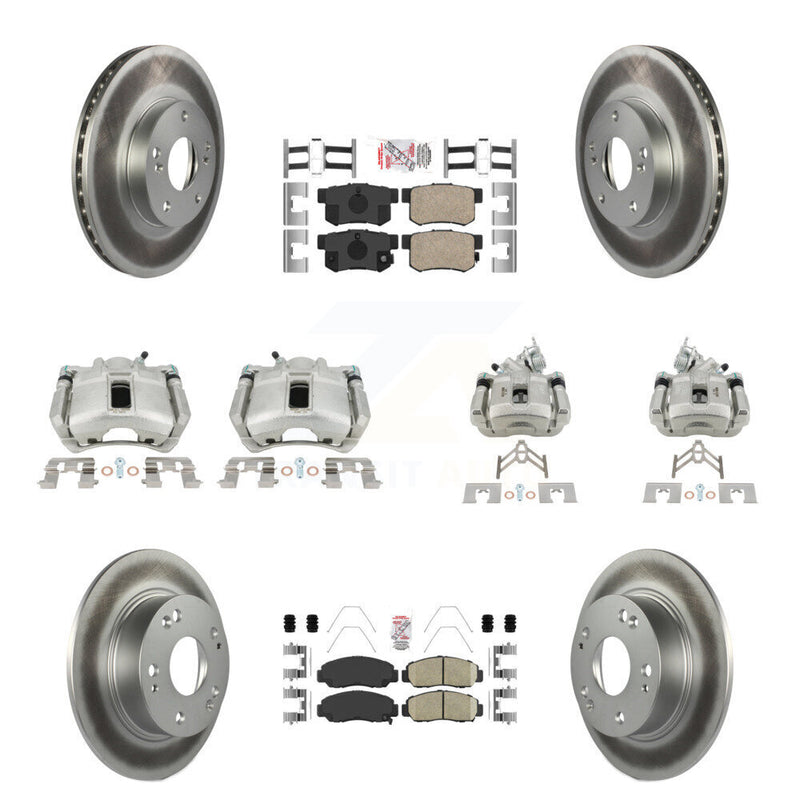 Transit Auto KCG-101868N Disc Brake Kit for 2003-2006 Honda Accord - Front and Rear product image