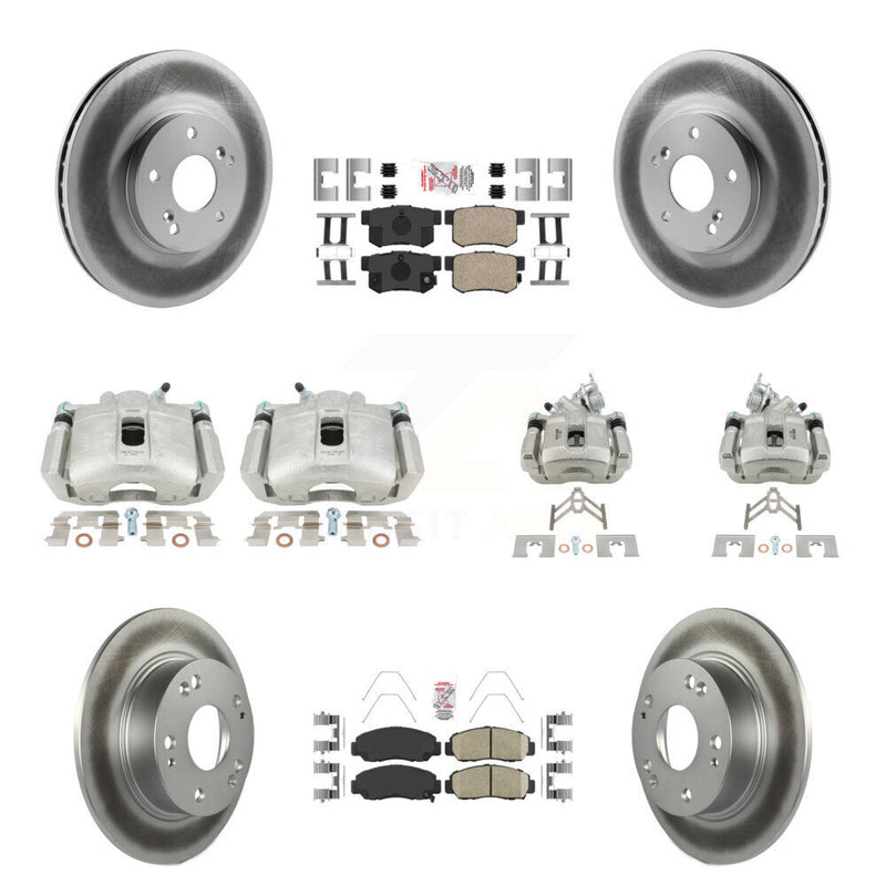 Transit Auto KCG-101871N Disc Brake Kit for 2005-2007 Honda Accord - Front and Rear product image