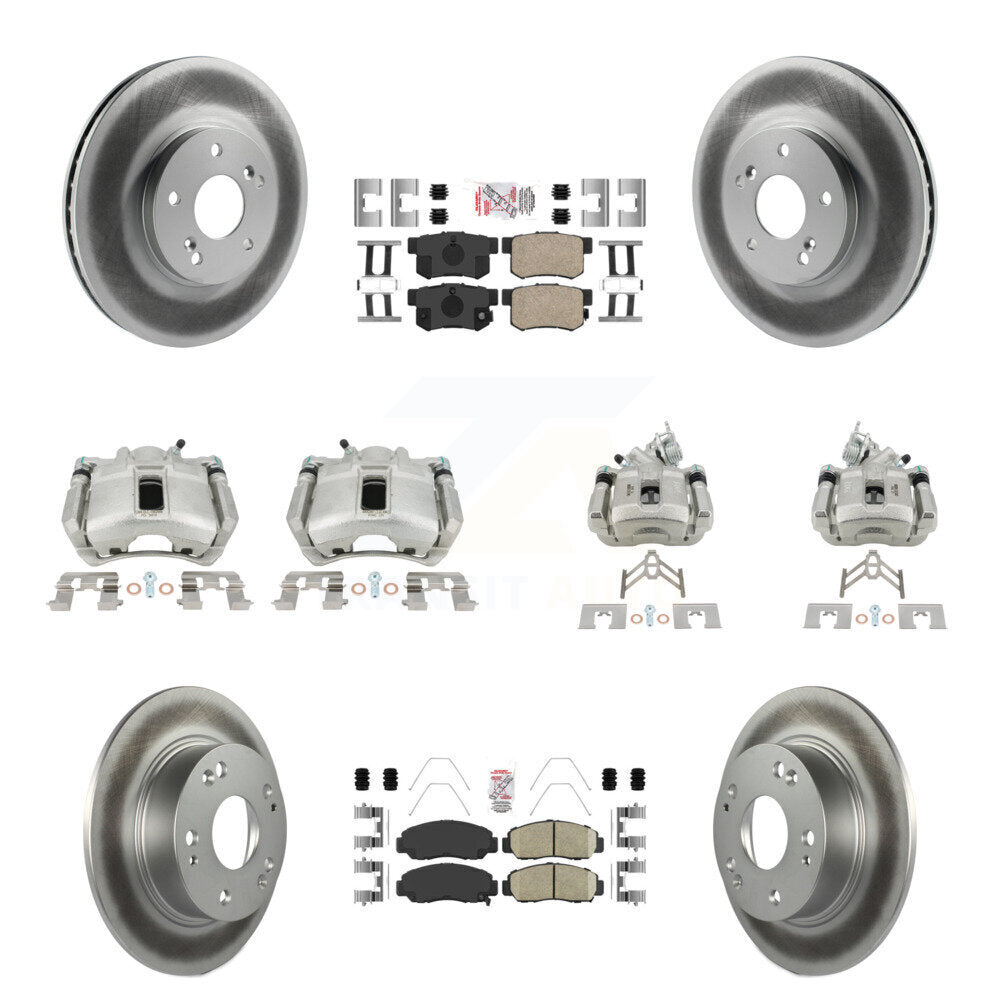 Transit Auto KCG-101872N Disc Brake Kit for 2005-2007 Honda Accord - Front and Rear product image