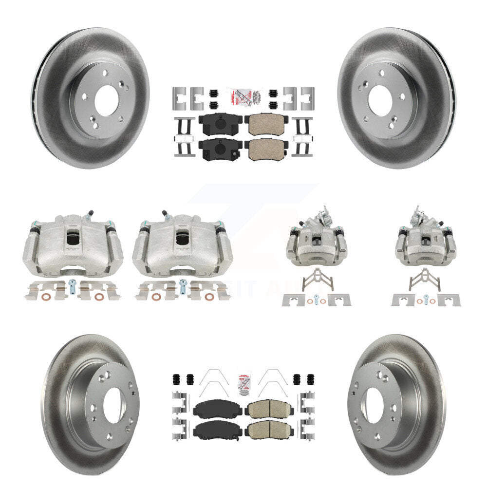 Transit Auto KCG-101873N Disc Brake Kit for 2005-2007 Honda Accord - Front and Rear product image