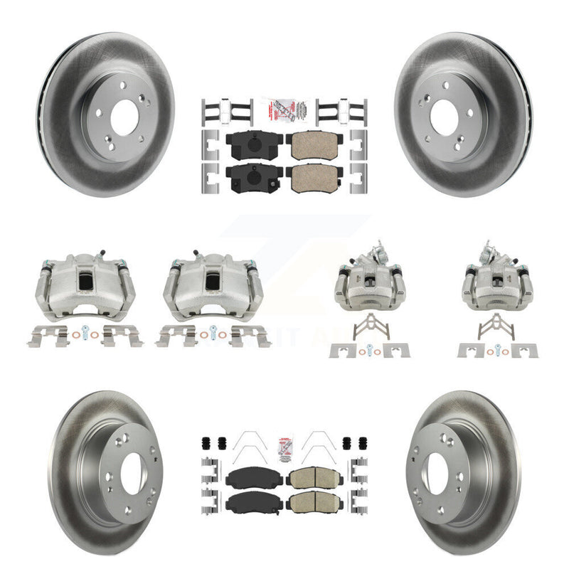 Transit Auto KCG-101876N Disc Brake Kit for 2005-2007 Honda Accord - Front and Rear product image