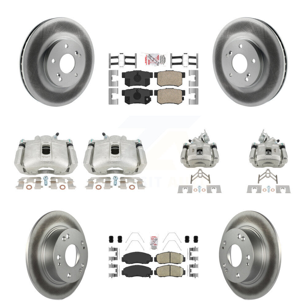 Transit Auto KCG-101877N Disc Brake Kit for 2005-2007 Honda Accord - Front and Rear product image