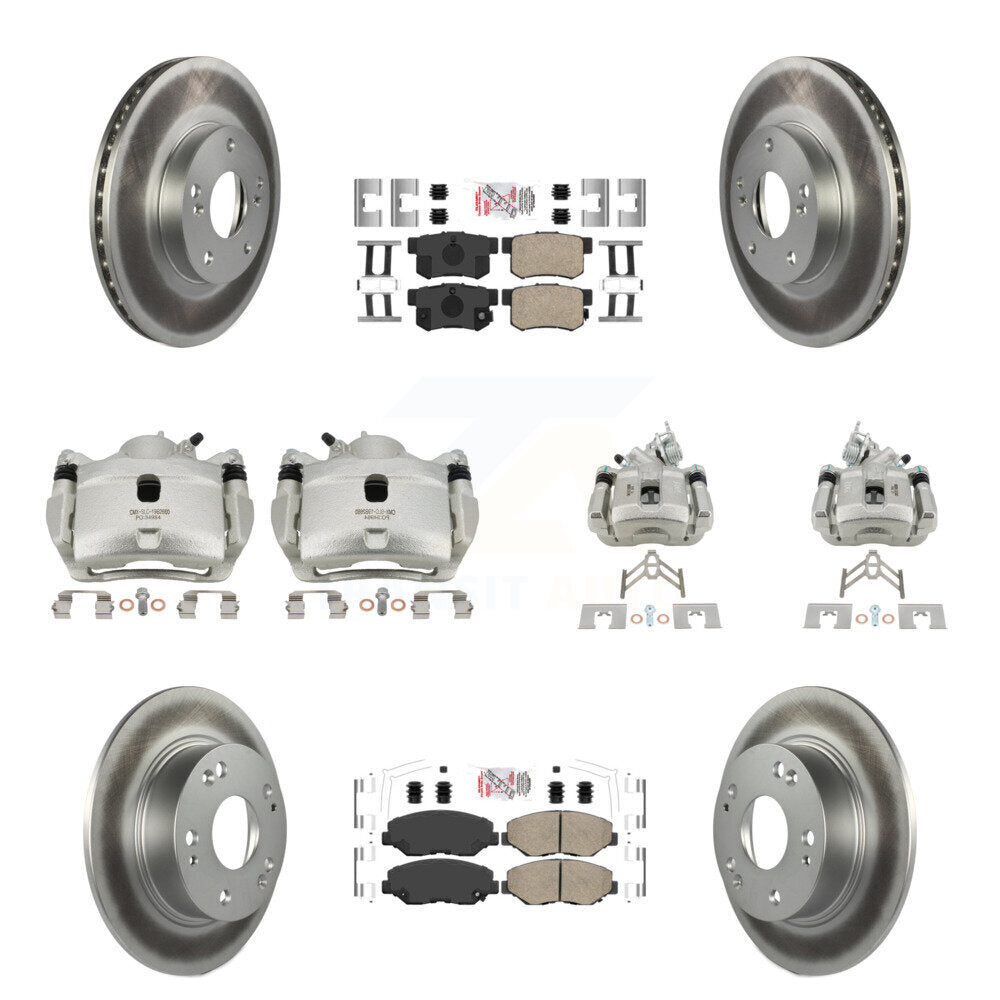 Transit Auto KCG-101881N Disc Brake Kit for 2007 Honda Accord - Front and Rear product image
