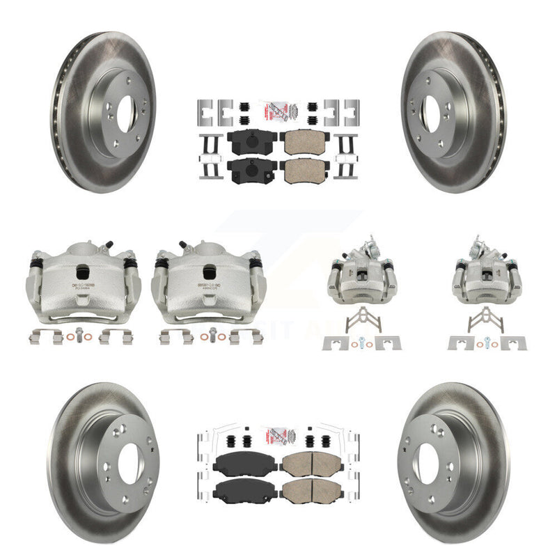 Transit Auto KCG-101881N Disc Brake Kit for 2007 Honda Accord - Front and Rear product image