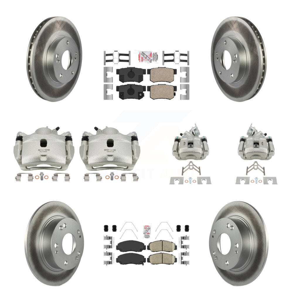 Transit Auto KCG-101884N Disc Brake Kit for 2007 Honda Accord - Front and Rear product image