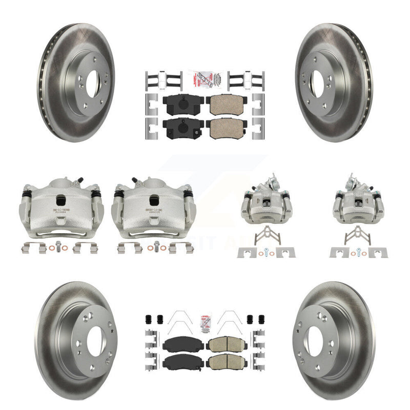 Transit Auto KCG-101884N Disc Brake Kit for 2007 Honda Accord - Front and Rear product image