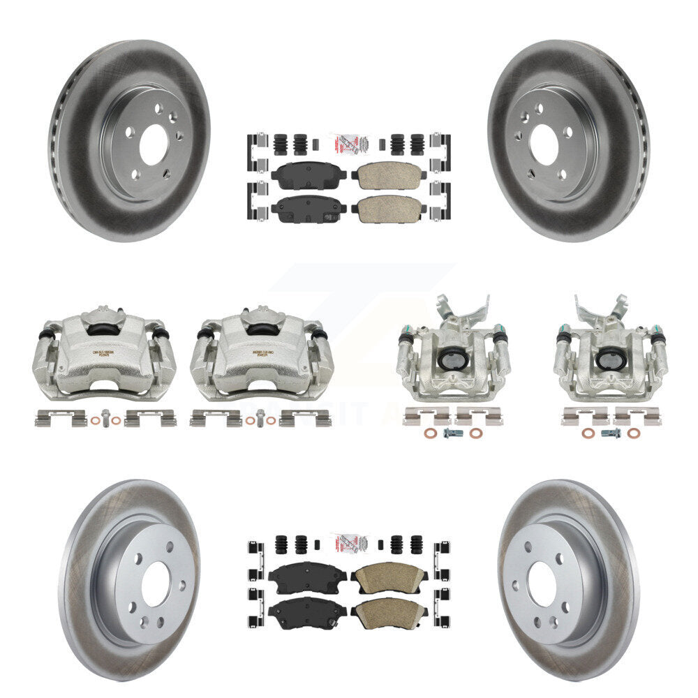 Transit Auto KCG-101886N Disc Brake Kit for 2013-2014 Chevrolet Sonic - Front and Rear product image