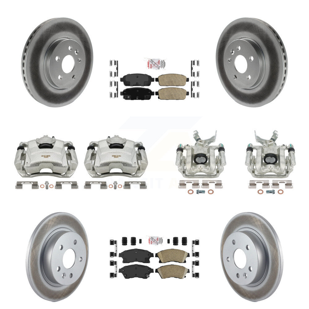 Transit Auto KCG-101888N Disc Brake Kit for 2013-2014 Chevrolet Sonic - Front and Rear product image