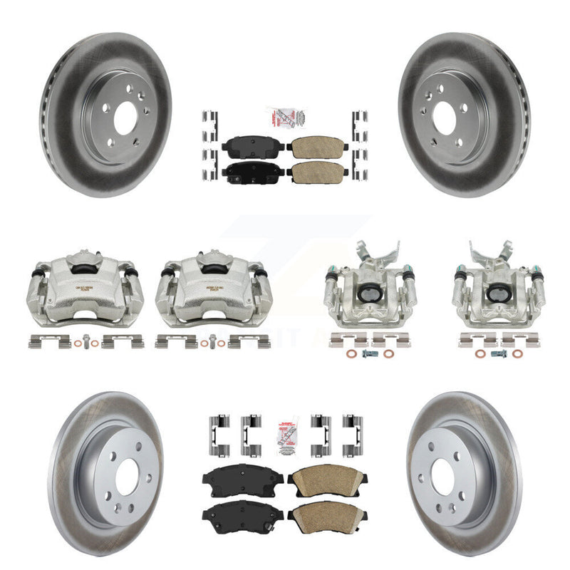 Transit Auto KCG-101889N Disc Brake Kit for 2013-2014 Chevrolet Sonic - Front and Rear product image