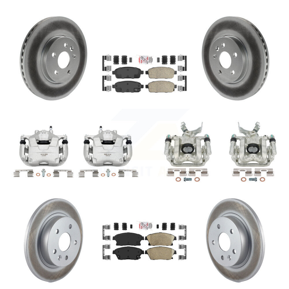 Transit Auto KCG-101890N Disc Brake Kit for 2013-2017 Buick Encore, Chevrolet Trax - Front and Rear product image