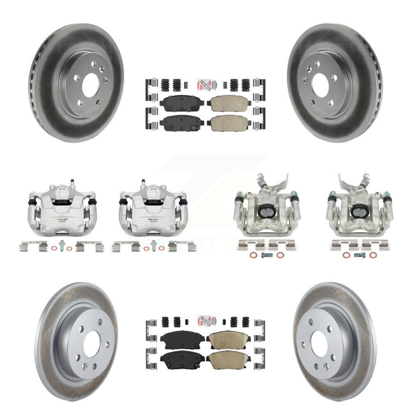 Transit Auto KCG-101890N Disc Brake Kit for 2013-2017 Buick Encore, Chevrolet Trax - Front and Rear product image