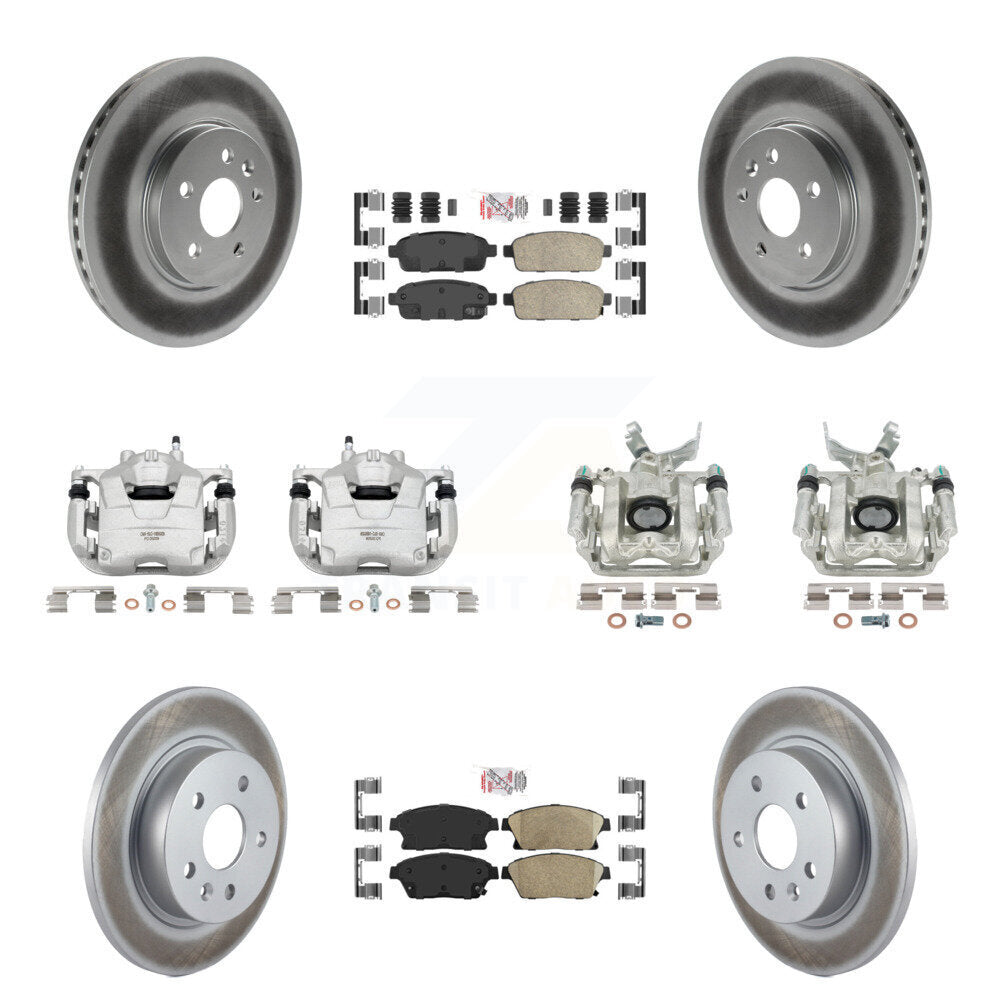 Transit Auto KCG-101891N Disc Brake Kit for 2013-2017 Buick Encore, Chevrolet Trax - Front and Rear product image