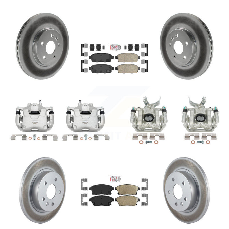 Transit Auto KCG-101891N Disc Brake Kit for 2013-2017 Buick Encore, Chevrolet Trax - Front and Rear product image