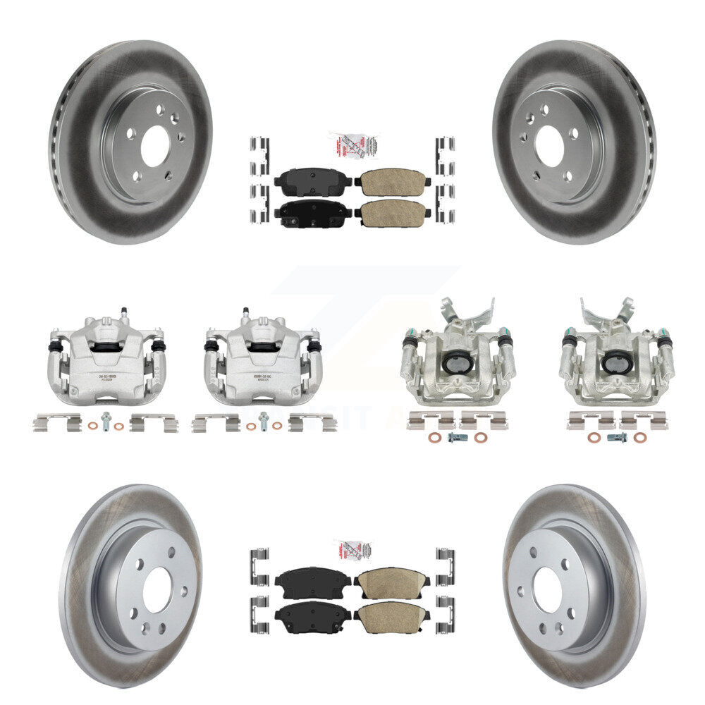 Transit Auto KCG-101893N Disc Brake Kit for 2013-2017 Buick Encore, Chevrolet Trax - Front and Rear product image