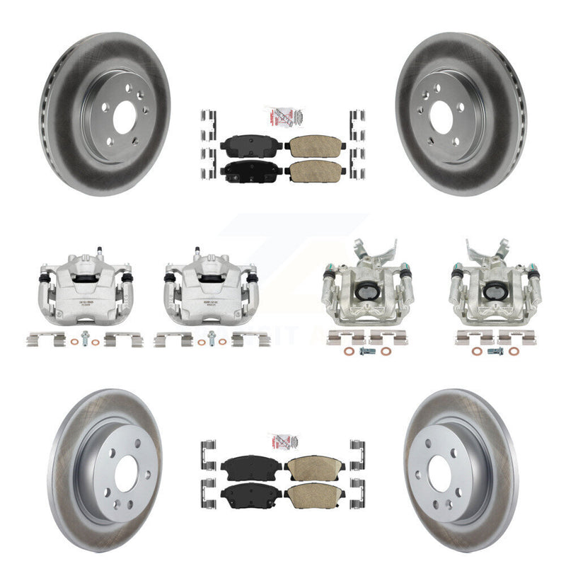 Transit Auto KCG-101893N Disc Brake Kit for 2013-2017 Buick Encore, Chevrolet Trax - Front and Rear product image