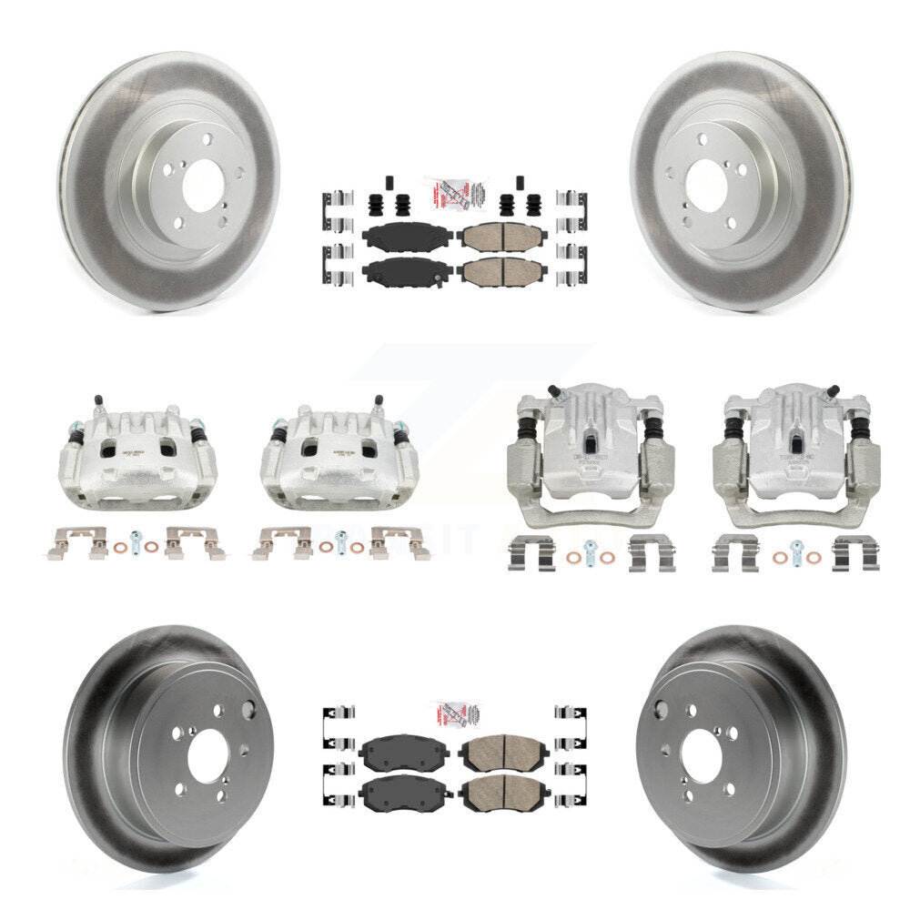 Transit Auto KCG-101899N Disc Brake Kit for 2010-2012 Subaru Legacy, Subaru Outback - Front and Rear product image